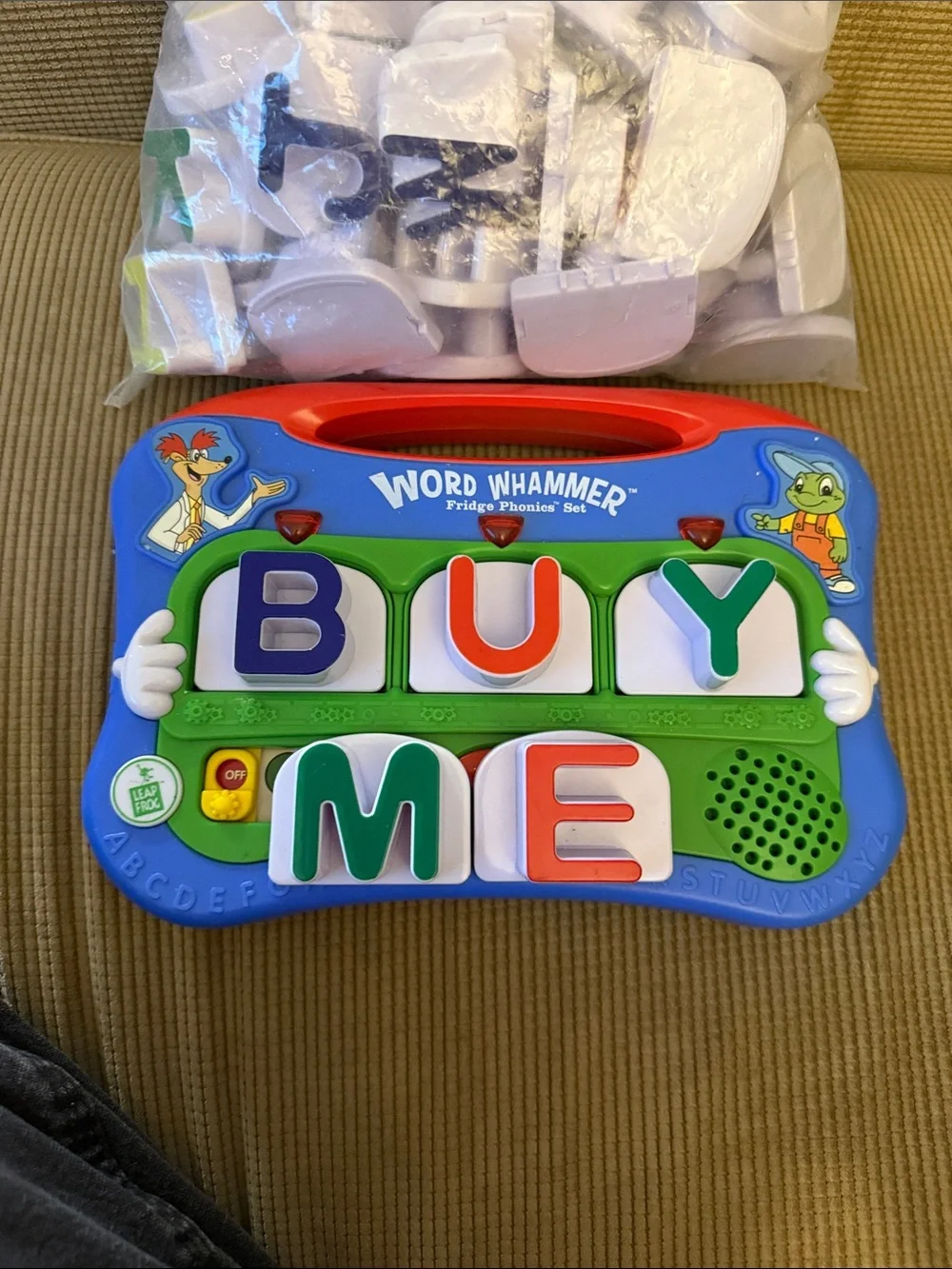 Fridge Phonics Set — Blue and Green